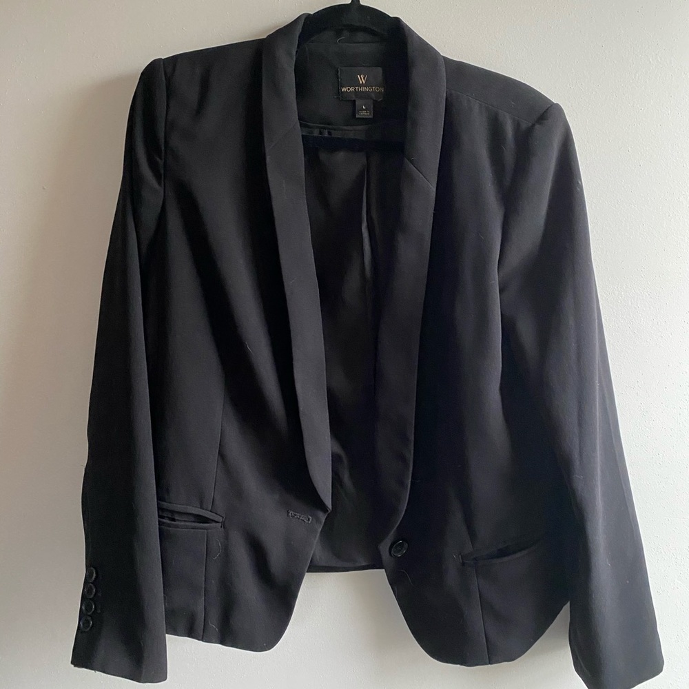 WORTHINGTON Blazer Black Size L